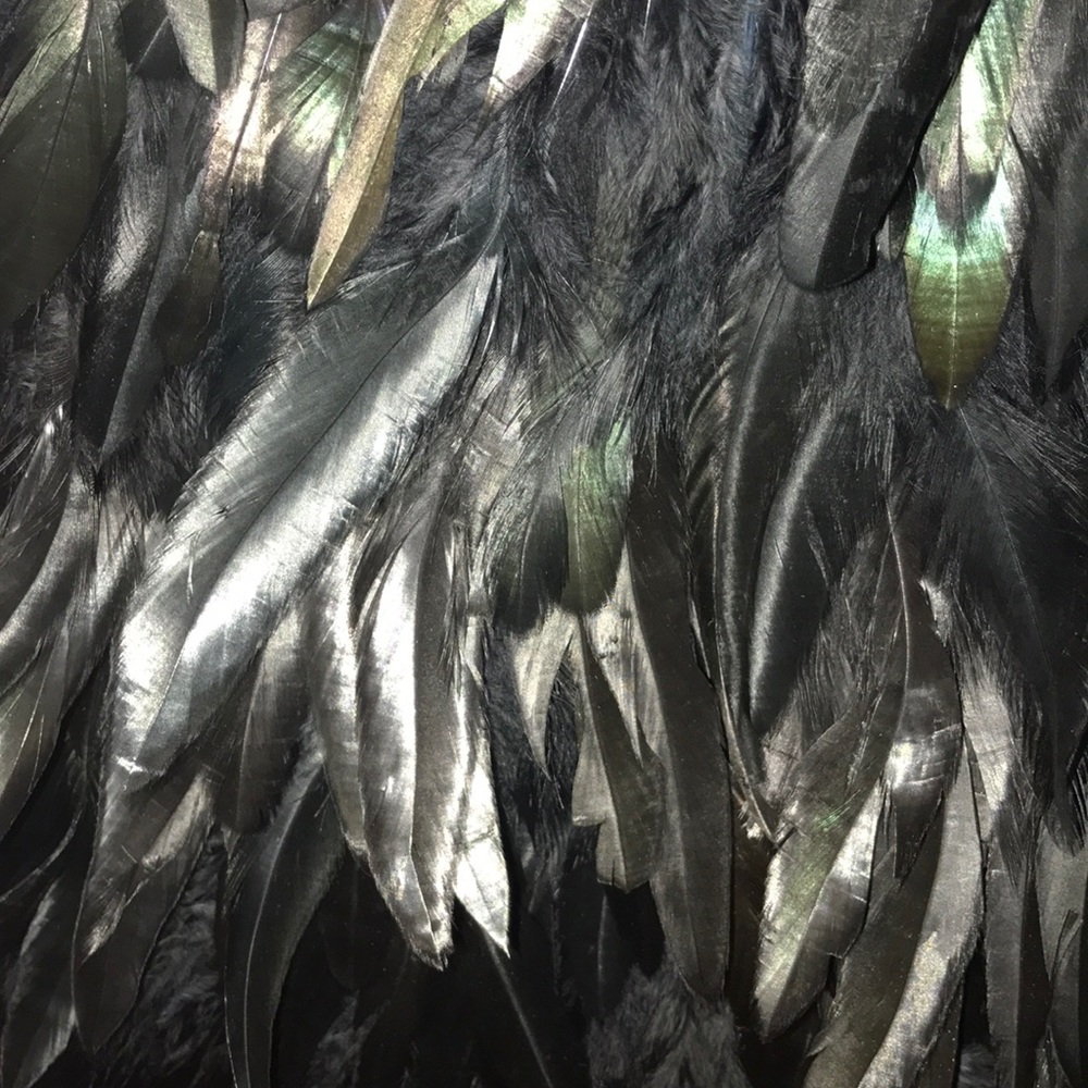 Couture Luxury Feather Skirt Custom View 3